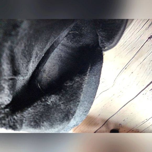 Smalto Black Mid-calf ruched boots, Size 38, Black - Picture 16 of 17